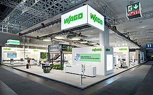 WAGO, Hannover Messe 2023 | Fotograf: Thomas Schubert